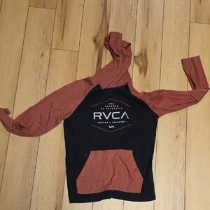 RVCA Boy's Black and Brown Sweater